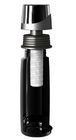 Schwarzes Vakuumalkalische Wasser-Flasche 7cm D mit dem Leben des Filter-500L